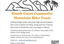 Join the jr/high school mtn bike team!