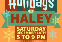 Holidays on Haley Block Party