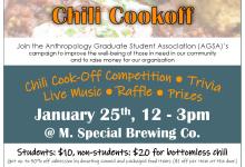 1st Annual Chili Cookoff Food Drive