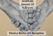 Gratitude by Monica Bartos Art Reception at HSB