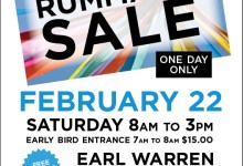 Starr King Rummage Sale