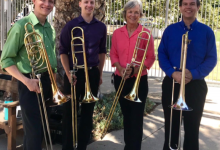 Music on the Patio – SB Trombone Society Quartet