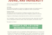 Symposium on Music, Sound, and Indigeneity