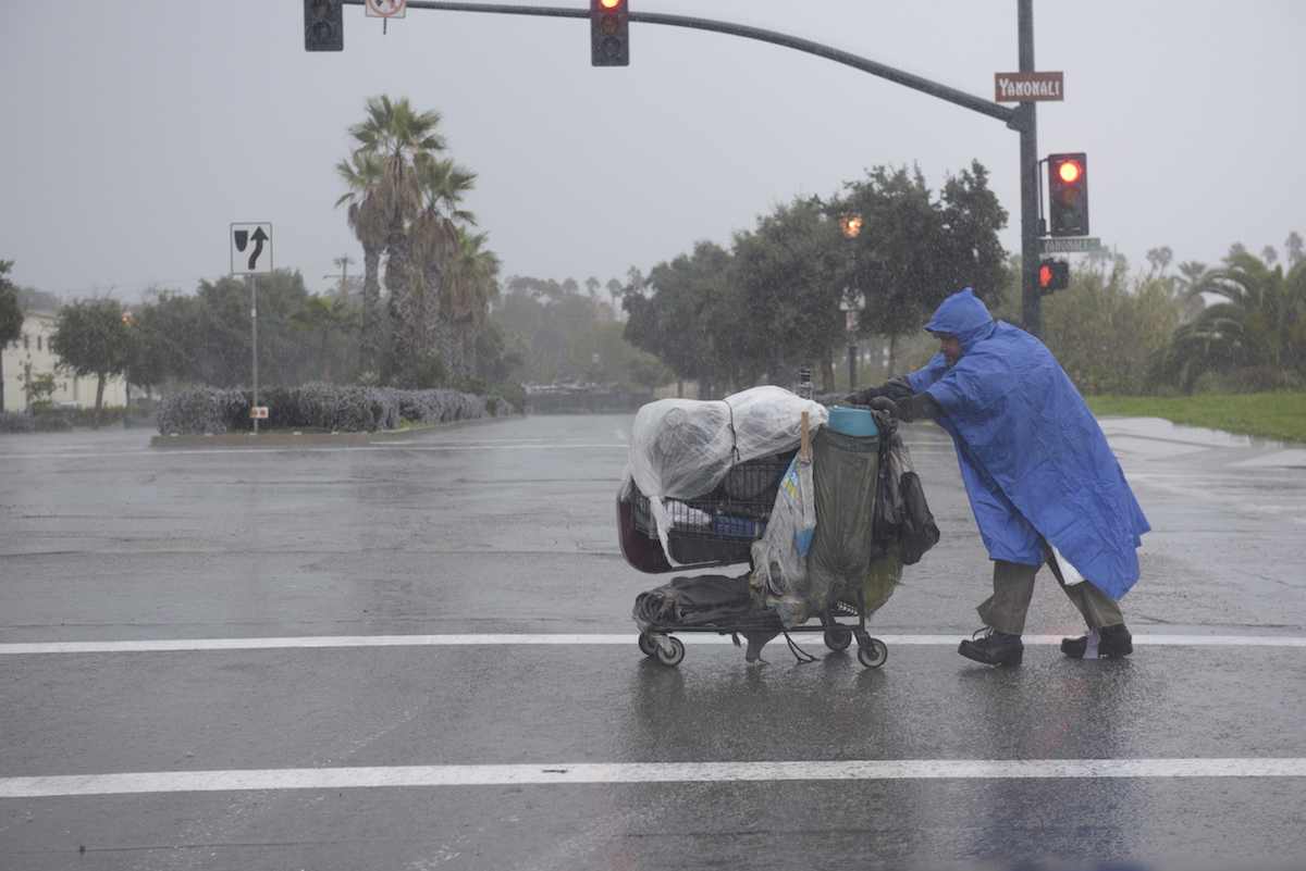 Homeless While Raining PATH Offers Rain Beds to Homeless Individuals on Sunday - The Santa ...