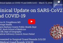 Cottage Infectious Disease Specialist Breaks Down the COVID-19 Virus and Pandemic