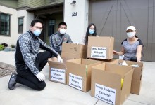 Santa Barbara Chinese School Donates Protective Equipment to Hospital