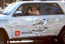 “Drive By, Wave Hi!” Donation Parade at the Zoo