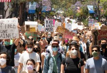 Santa Barbara Takes a Knee Against Racial Injustice