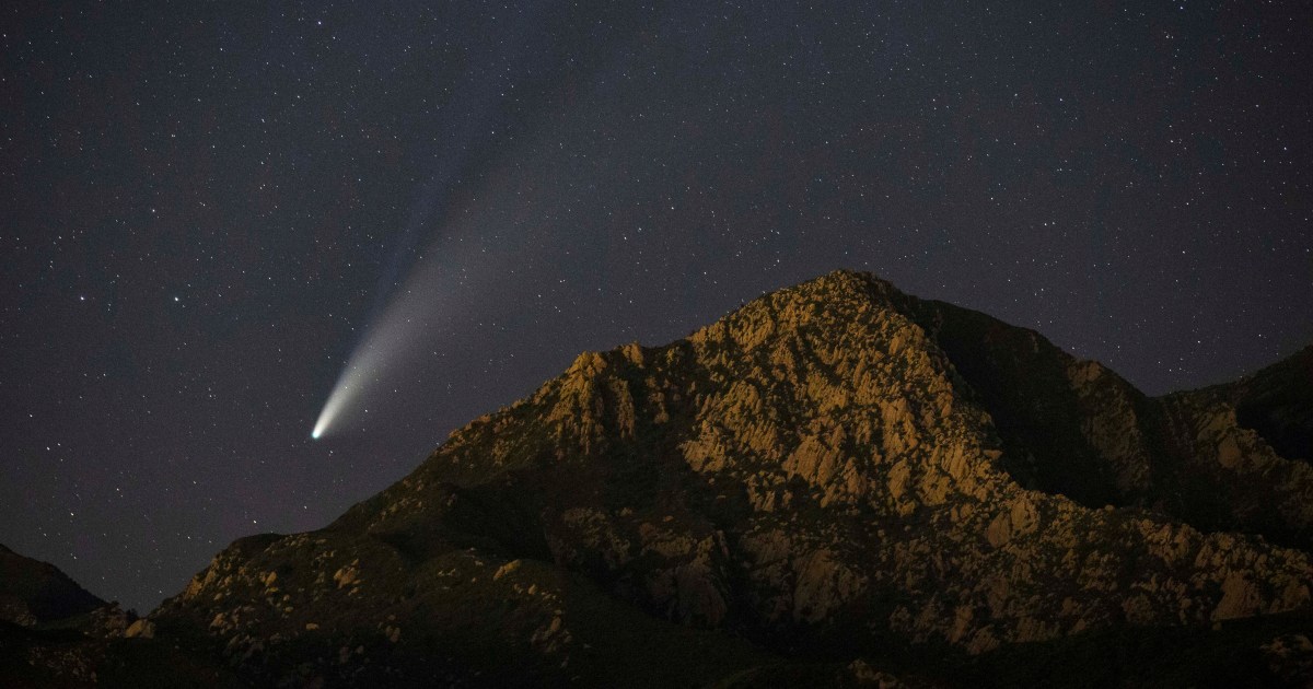Where To Find Comet Neowise In Santa Barbaras Night Sky The Santa