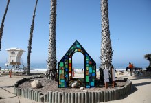 Tom Fruin’s ‘Camouflage House’ at Arroyo Burro