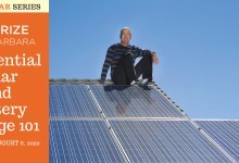 Solarize SB: Residential Solar and Battery Storage