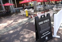 Downtown Santa Barbara Mask Enforcement: Day One