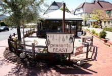 Noble Epicurean Intentions at Peasants Feast in Solvang