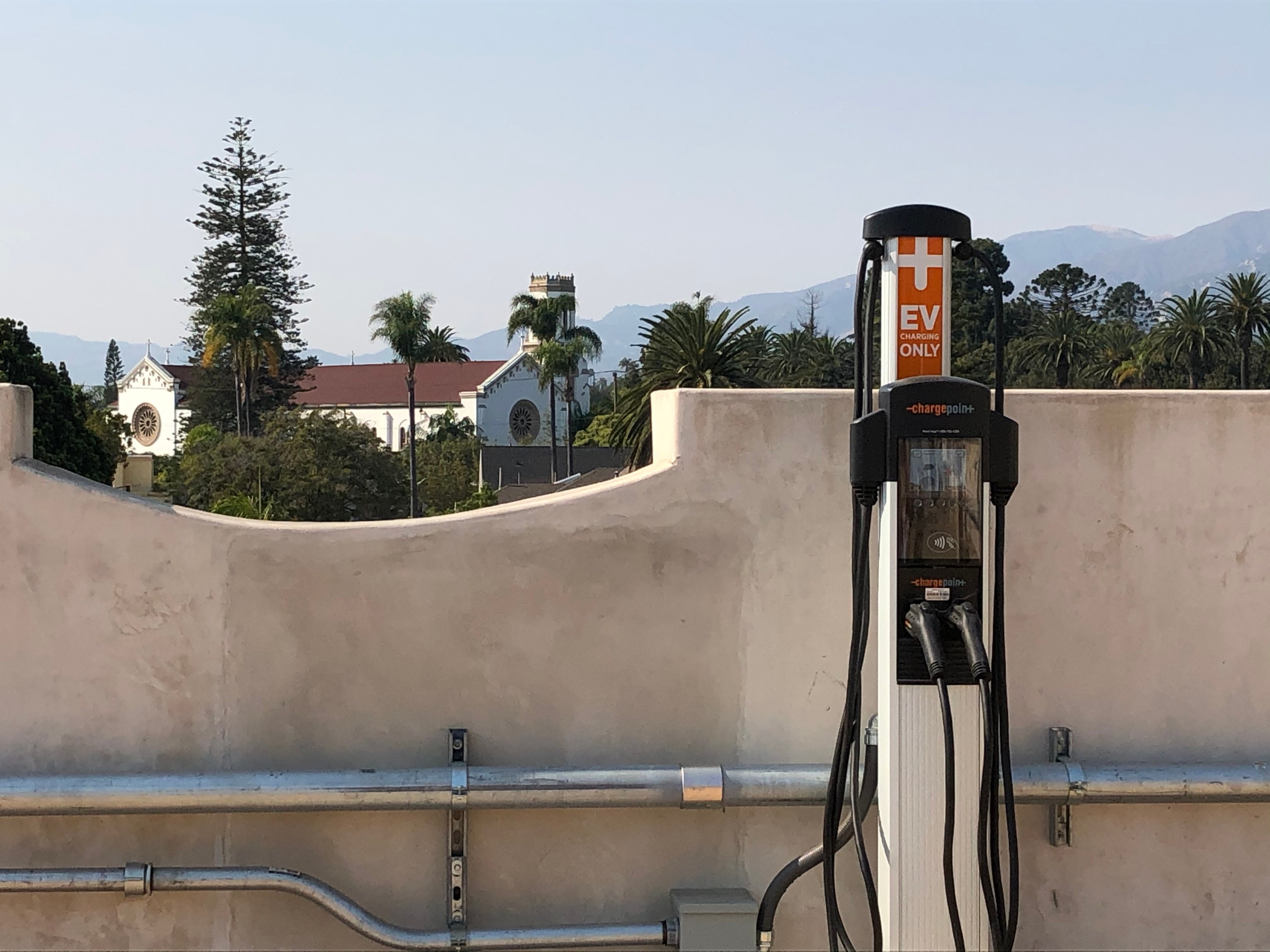 30 New ElectricVehicle Charging Stations atop Granada Parking Garage