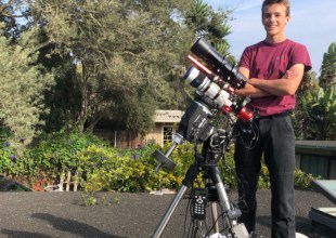 Santa Barbara Astrophotography Whiz Kid Recognized by Royal Greenwich Observatory