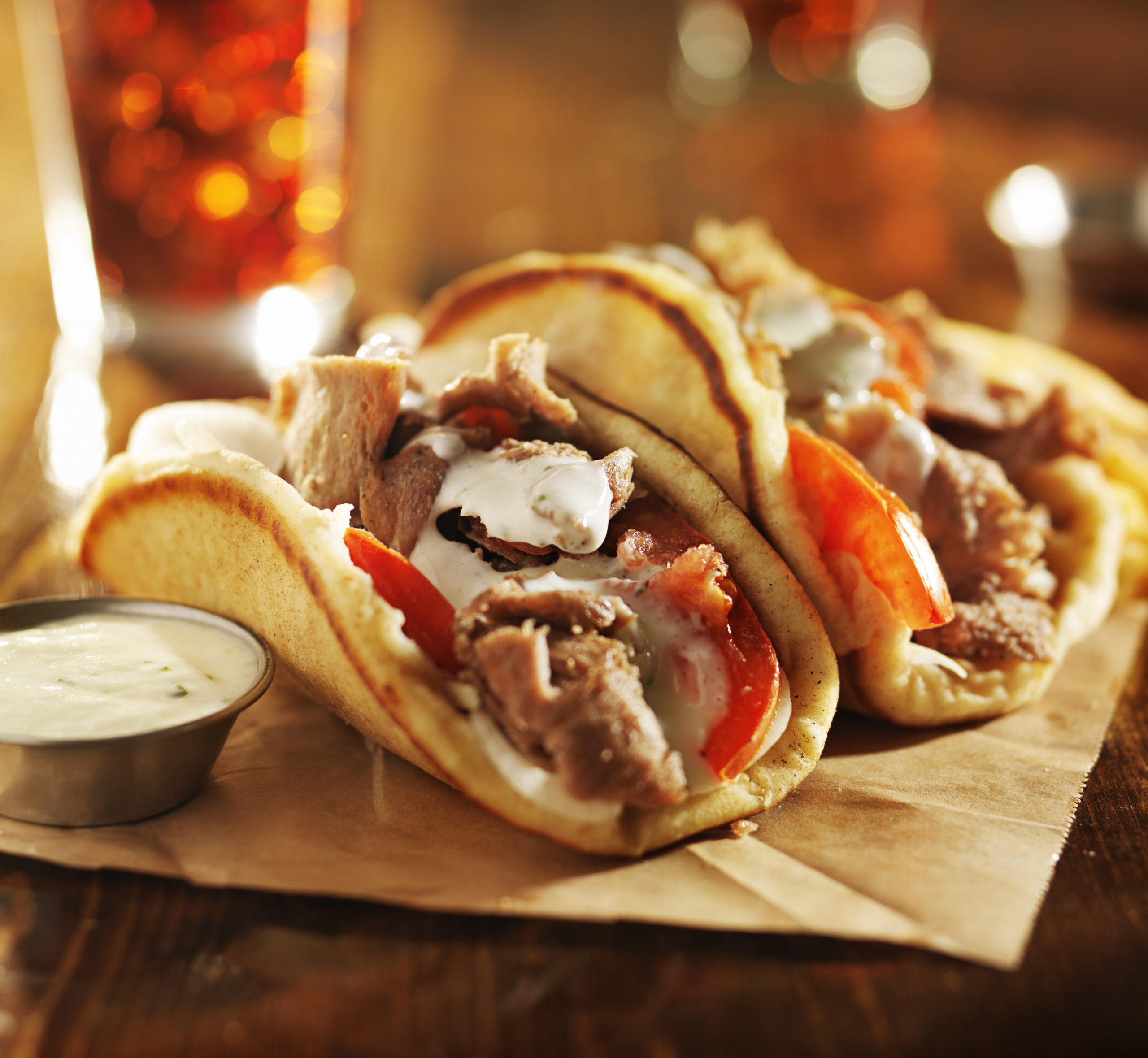 Grab ’n’ Go Gyros for St. Barbara Greek Orthodox Church - The Santa ...