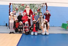 Santa Visits All Five Clubs