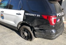 Santa Barbara Driver Hits Police Cars Amid Shooting Investigation