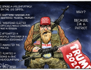 Trump Rants, a Mob Answers