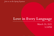 Virtual Event: Love in Every Language