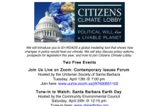 Zoom Event: The Year of Climate Action