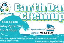 Earth Day East Beach Cleanup