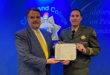 Sheriff’s Commander Graduates from California P.O.S.T. Command College