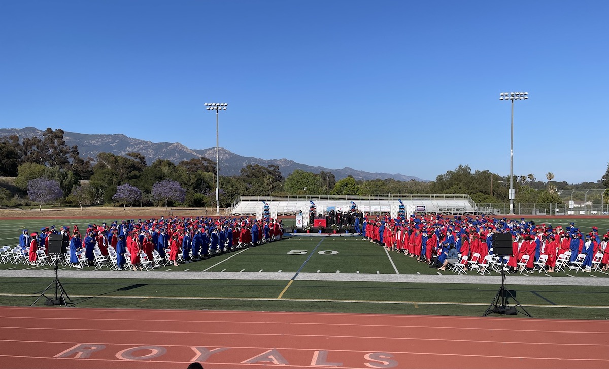 More Than 400 Seniors Walk in San Marcos High School Graduation The