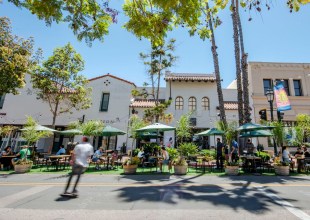 Santa Barbara Meets Restaurants Halfway with $2 Parklet Rate