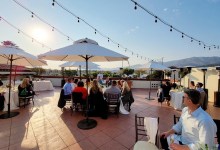 Julia Child Birthday Dinner Sings at the Canary