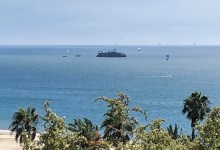 Billionaire Anchors Two Super-Yachts Off Santa Barbara Coast