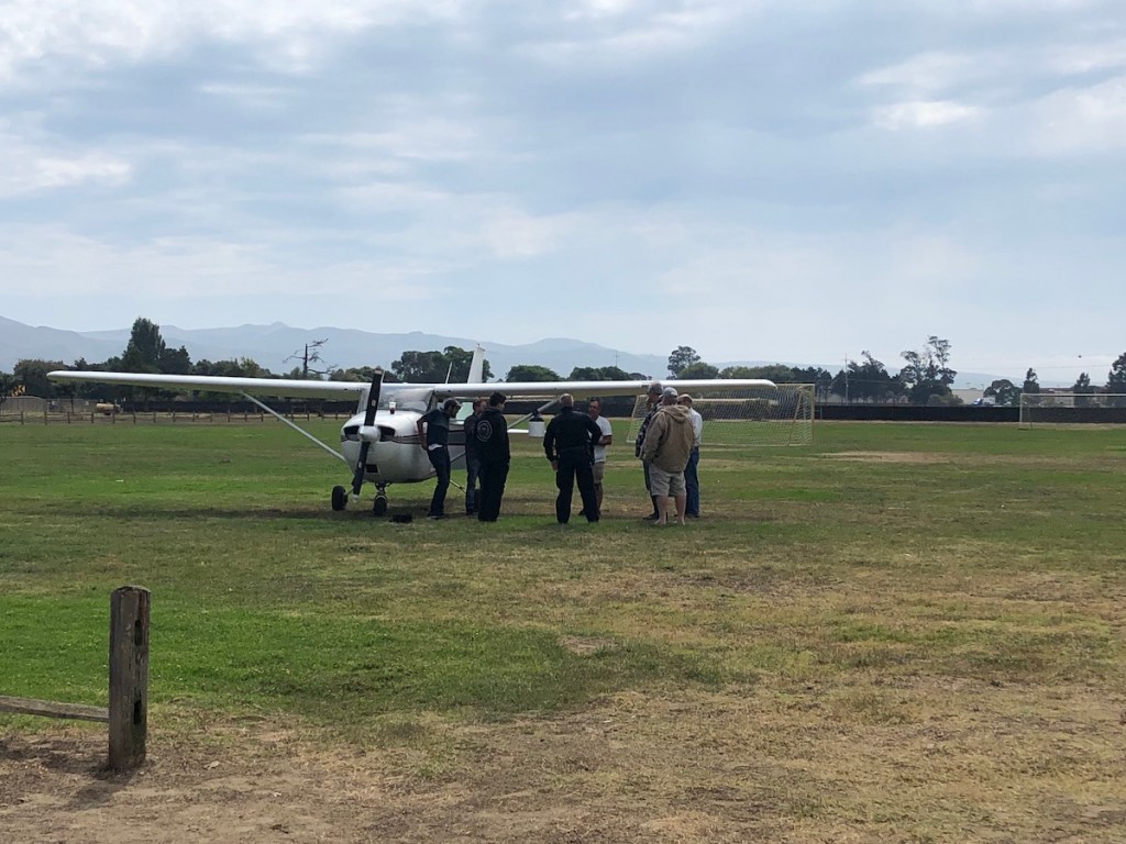 Small Plane Makes Emergency Landing in Lompoc Park The Santa Barbara