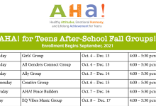 AHA! Fall 2021 After-School Program Orientation