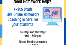 K-8 Live Online Homework Help Soon Available from Goleta and Santa Ynez Valley Libraries
