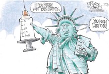 On Constitutional Challenges to COVID Vaccination Requirements