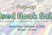In-Person: Friends of the Library Pop Up Used Book Sale