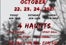 “Haunt at the Showgrounds” 4 Haunts-Carnival Rides