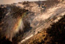 Aircraft Up in Alisal Fire Fight