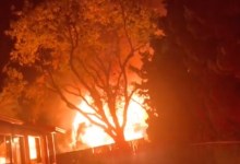 Early-Morning House Fire Erupts in Isla Vista