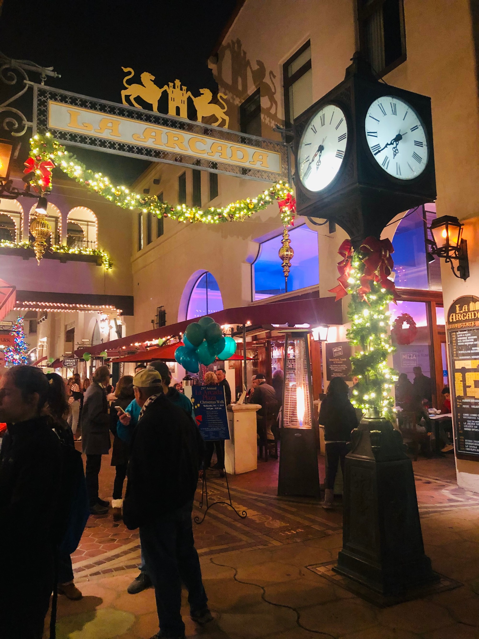 26th Annual La Arcada Plaza Christmas Walk The Santa Barbara Independent