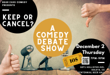 In-Person: Keep or Cancel – A Comedy Debate Show