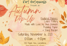 Dirt Botanicals Autumn Pop-Up Shop