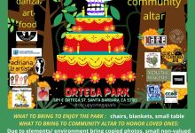 In-Person: Dia De Los Muertos Community Altar @ Ortega Park