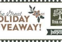 The Great Holiday Giveaway: Viva Oliva