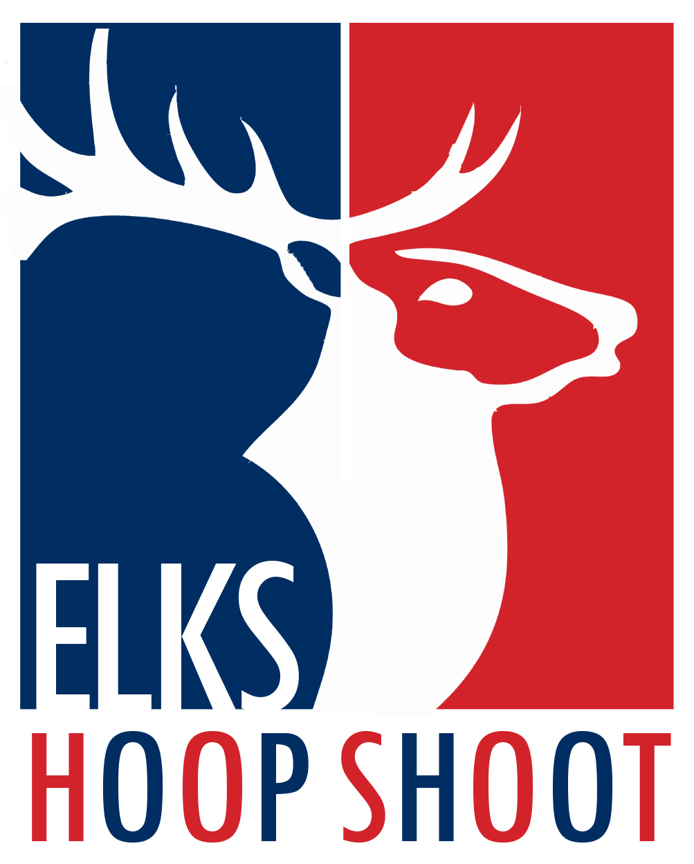 Elks National Free Throw Contest Pin A KA Hoop Shoot.