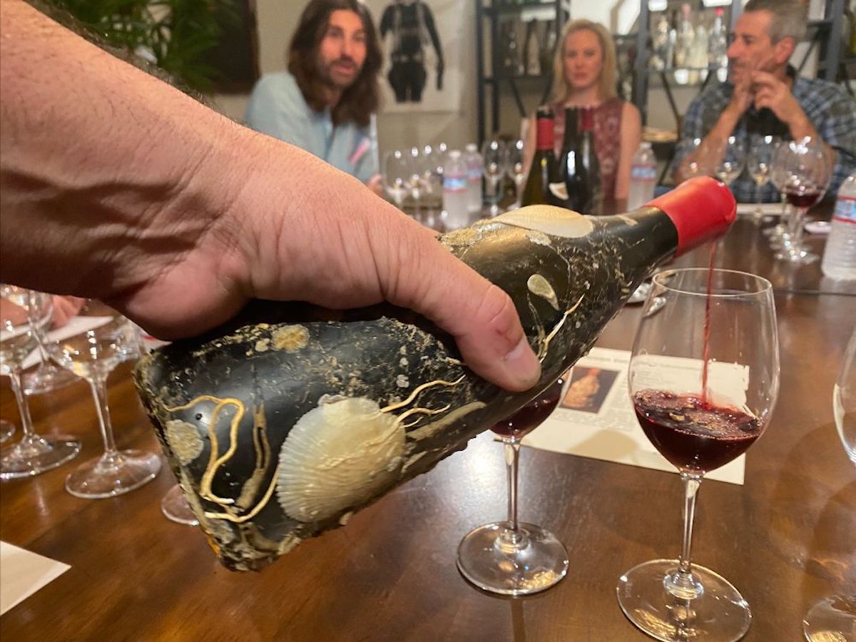 Full Belly Files: Diving Into Underwater Wine - The Santa Barbara  Independent