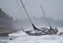 Rain Soaks Santa Barbara County