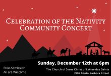 In-Person: Celebration of the Nativity Community Concert