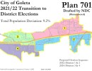 Goleta to Make a Choice Among Voting Maps