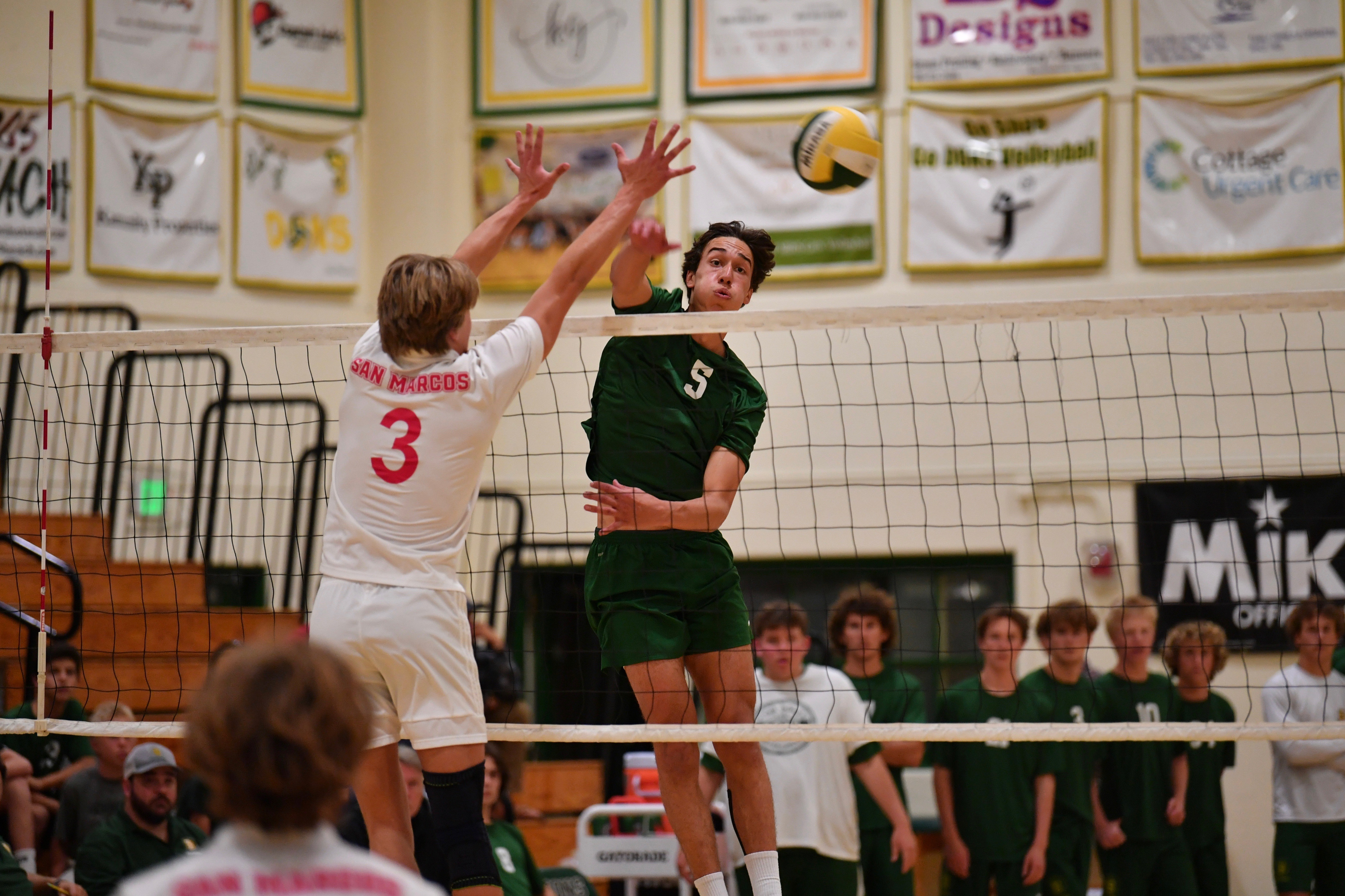 Alex Rottman Shines in Santa Barbara's Five-Set Victory over San Marcos ...